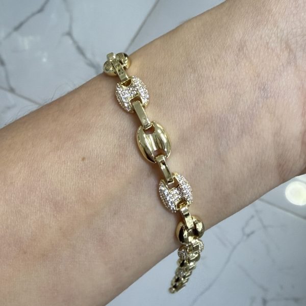 14K CM Altın Kaplama Bileklik