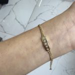 14K CM Altın Kaplama Yıldız Bileklik