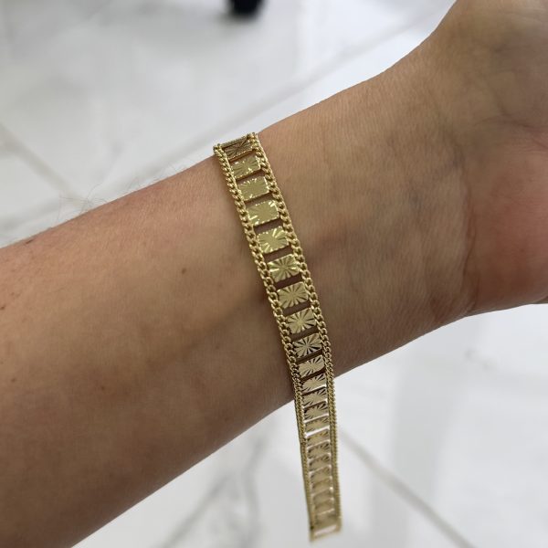 14K CM Altın Kaplama Bileklik
