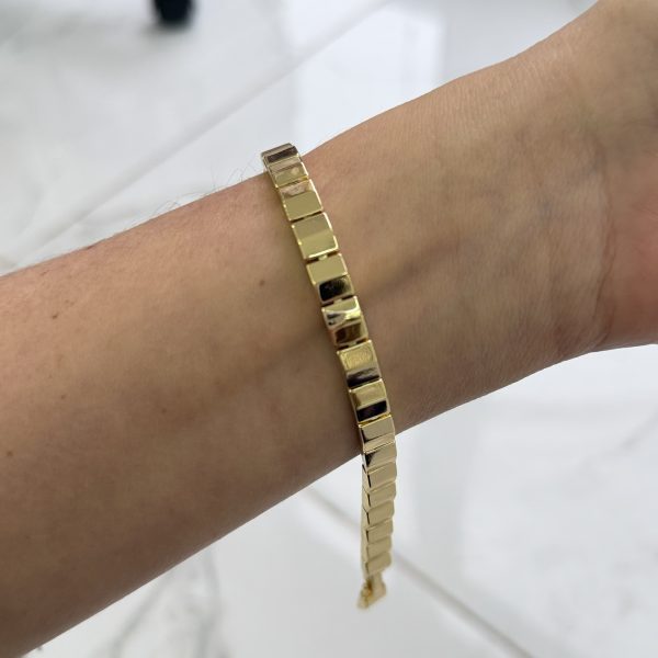 14K CM Altın Kaplama Bileklik