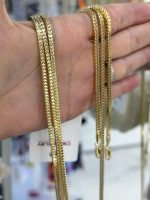 14K CM Altın Kaplama Küp Kolye