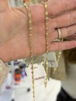 14K CM Altın Kaplama 60 cm Kolye